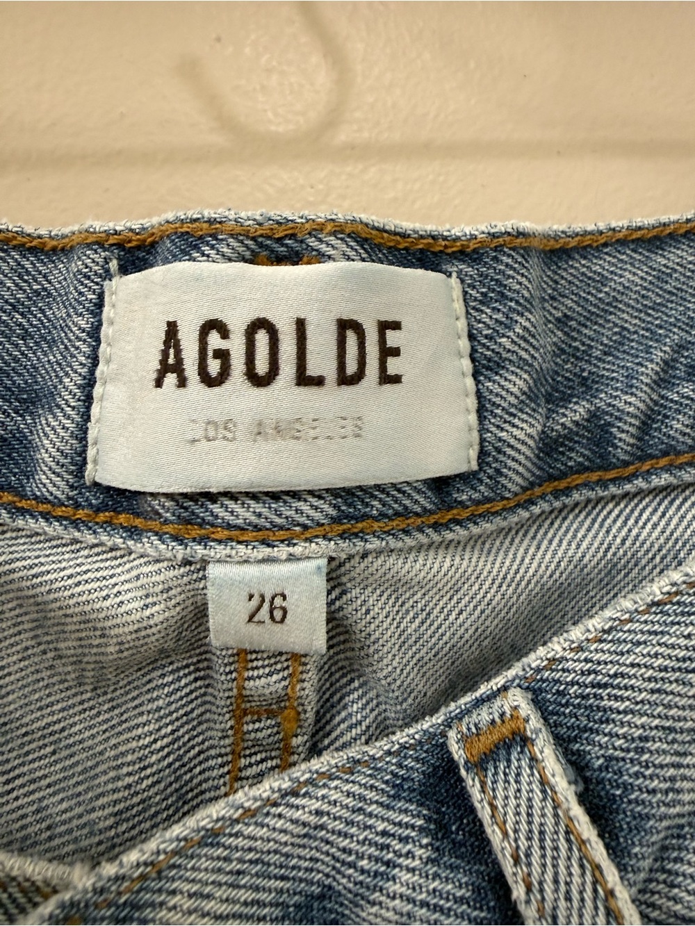 AGOLDE Parker Denim Short - Picture 3 of 5